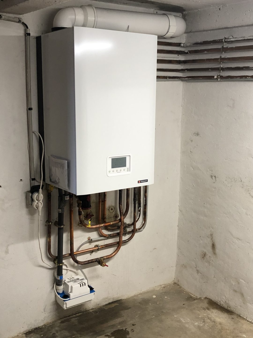 Panne Chaudière Frisquet Hydromotrix Condensation 25 Kw
