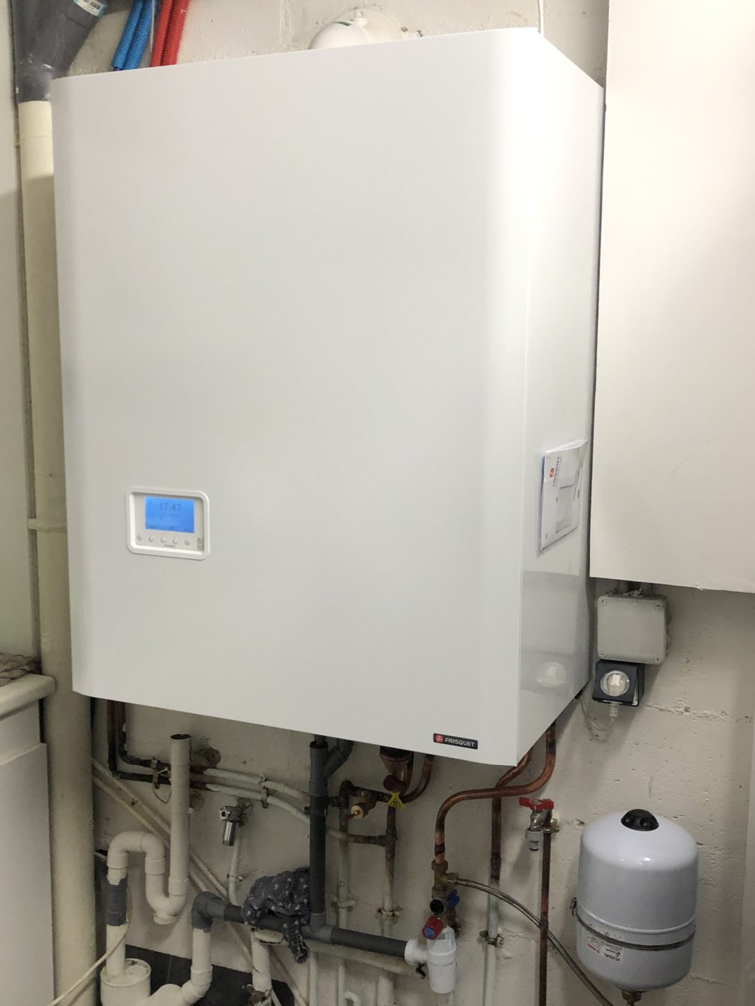 Notice Frisquet Hydroconfort Condensation Visio 20kw 50l