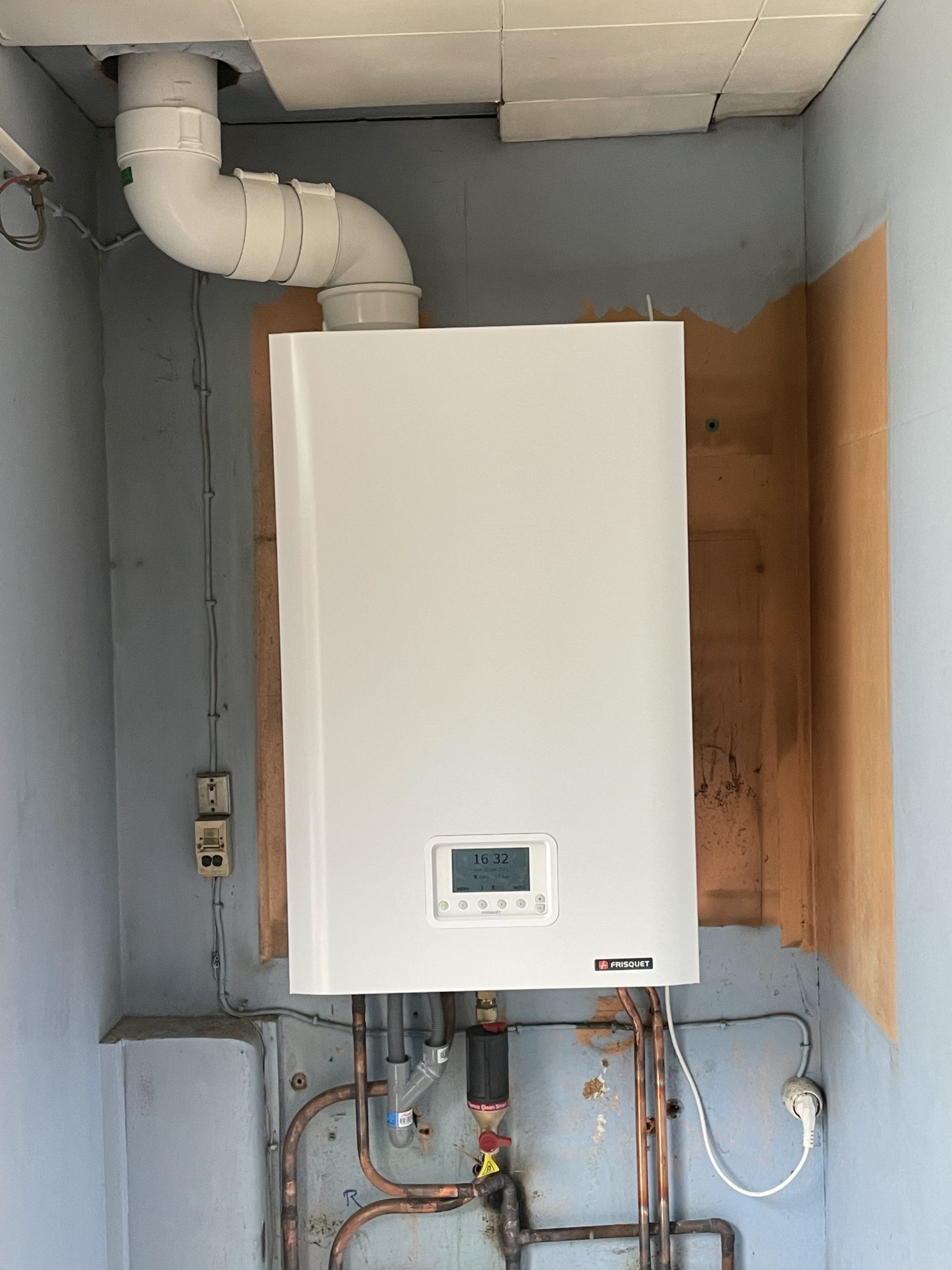 Panne Chaudière Frisquet Hydromotrix Condensation 25 Kw